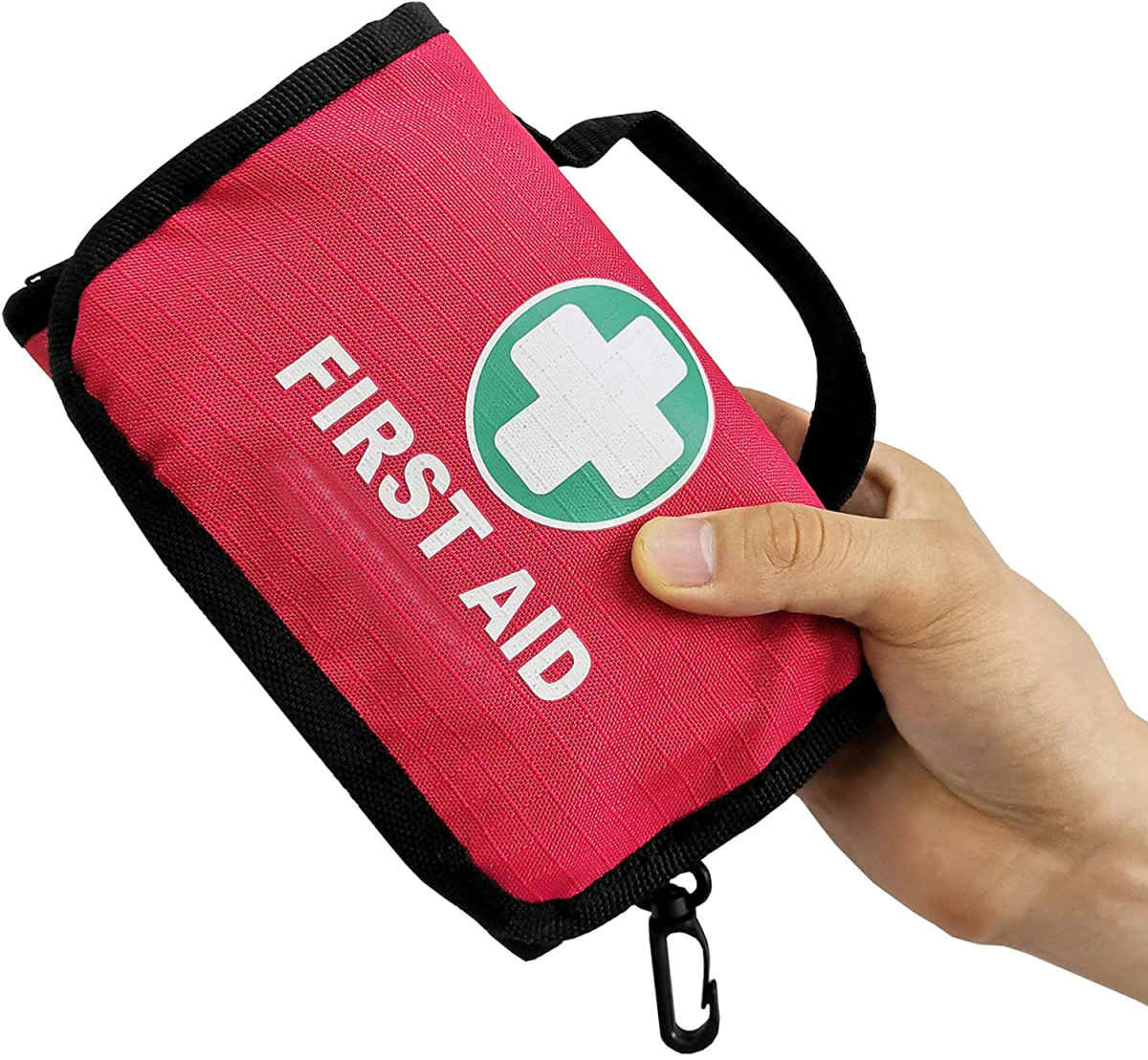Quae sunt lineamenta et usus Parvi Primo Aid Grab Bag?