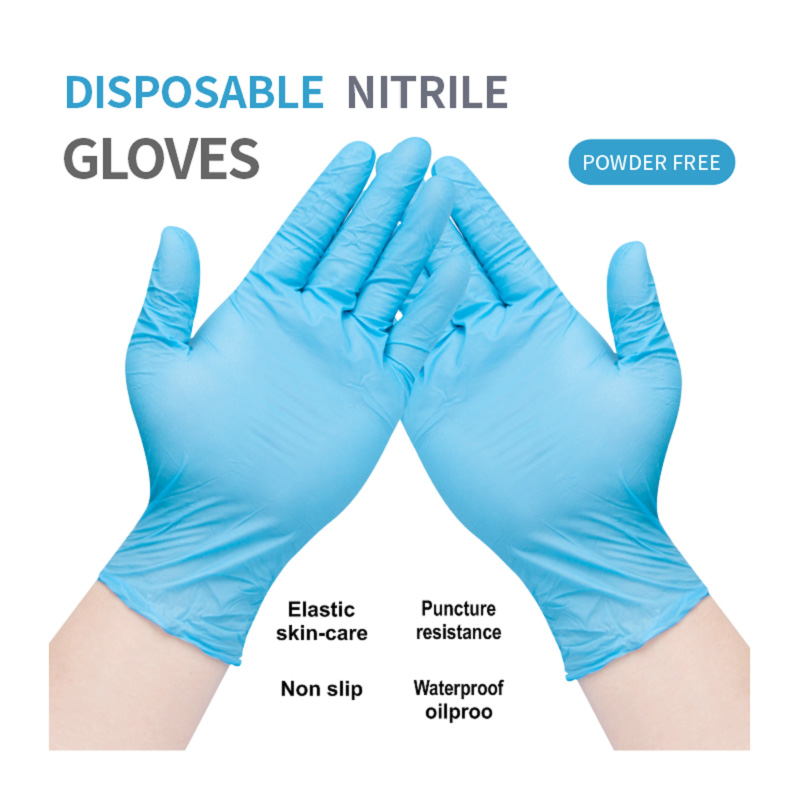 Disposable Blend Syntheticum Examen Gloves Nitrile