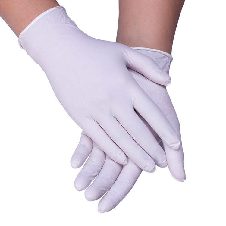 PROMPTU pulveris Free White Medical Nitrile Gloves