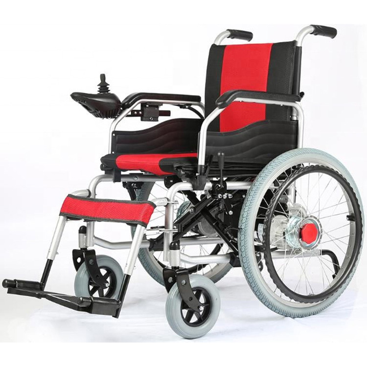 Folder Aluminium Portable Electric Wheelchair