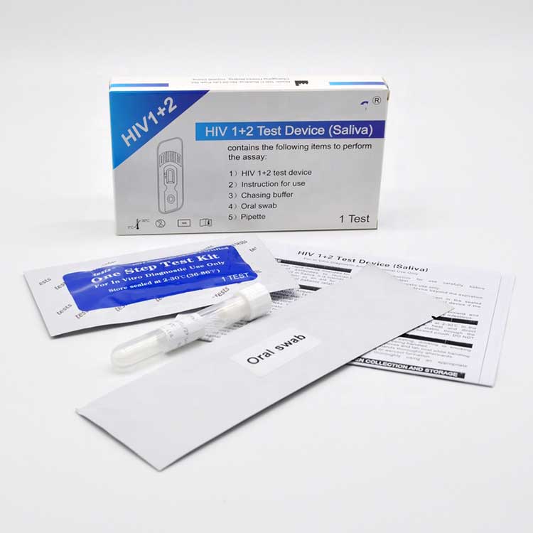 Medical Oral Hiv Self-tentat Saliva Celeri Test Kit