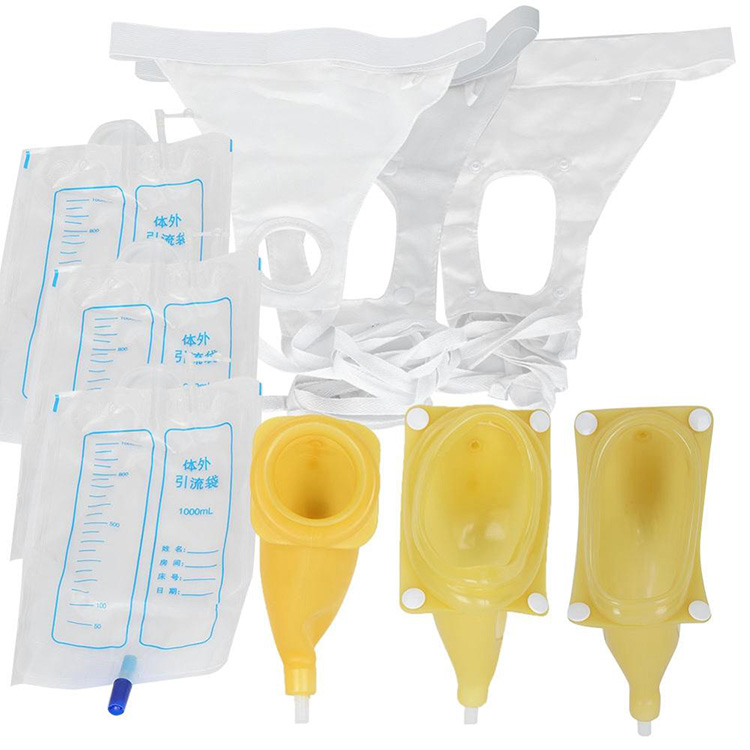 Silicone Urina Collector Pera Adulti Urinal cum Urine Catheter sacculos ad Senes mulierem Senes Latrina Pee